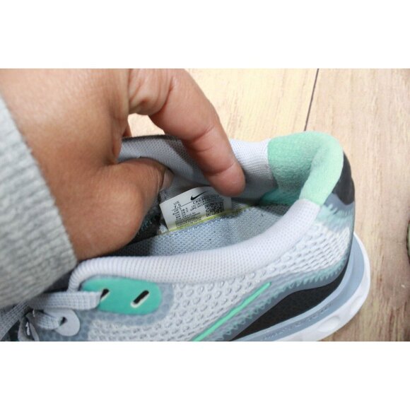 Nike Renew Run Gray Mesh Breathable Running Shoes Sneakers Size 7.5 - Picture 8 of 10